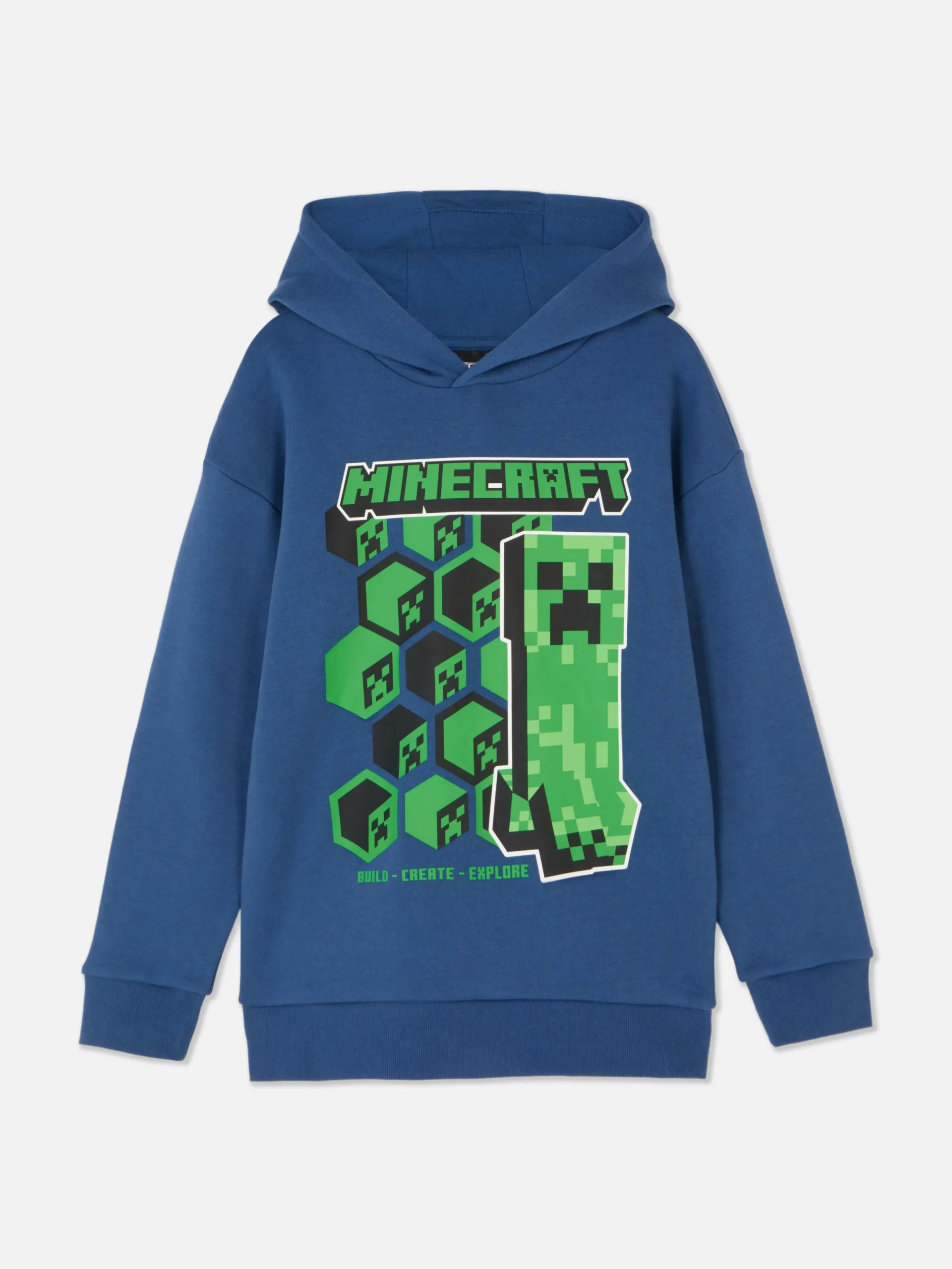 Camisola Capuz Minecraft Creeper