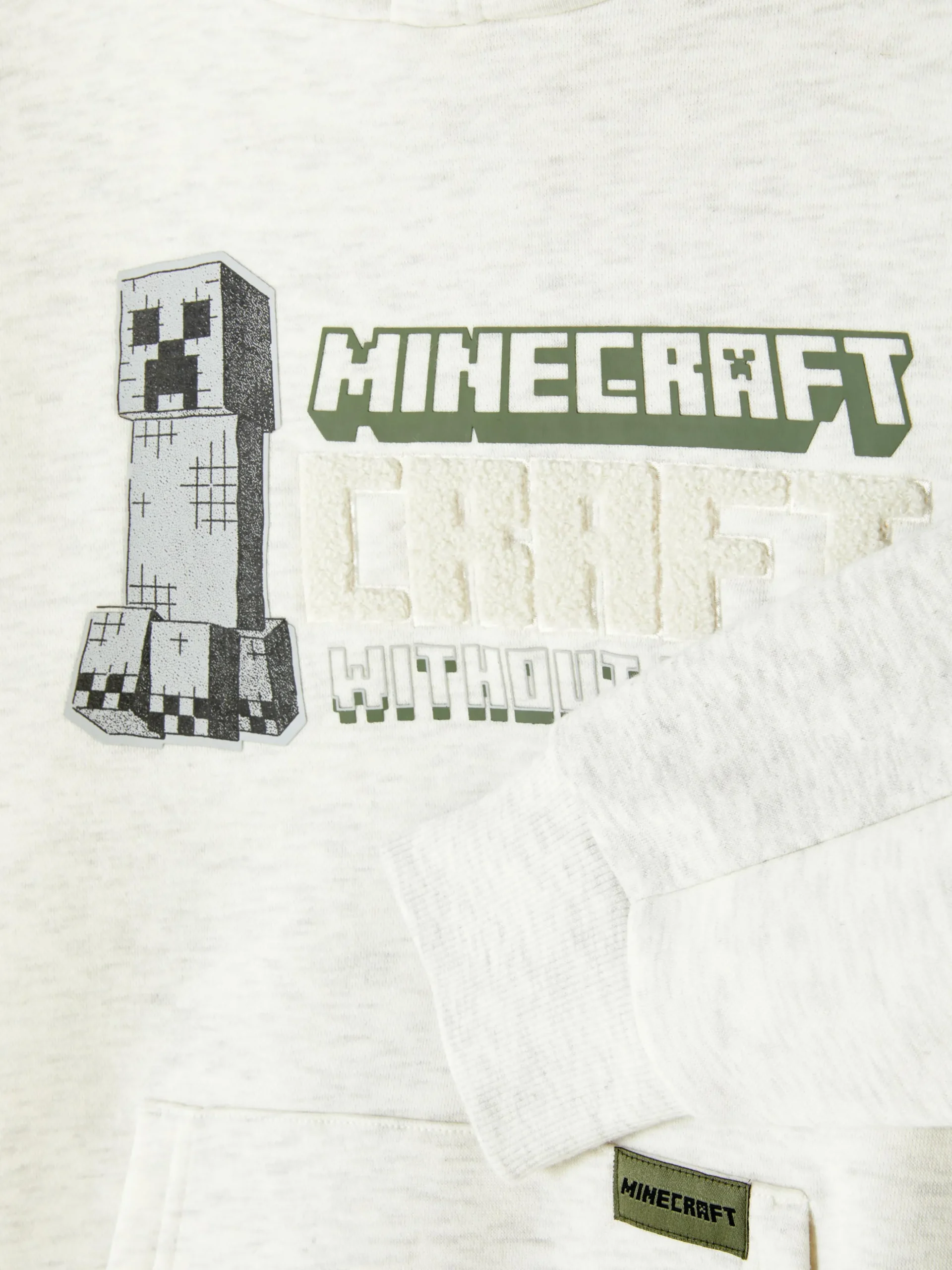 Camisola Capuz Minecraft Creeper