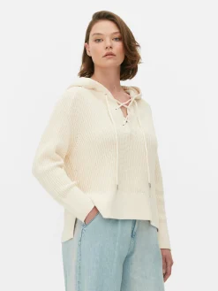 Camisola Capuz Ziguezague Frente