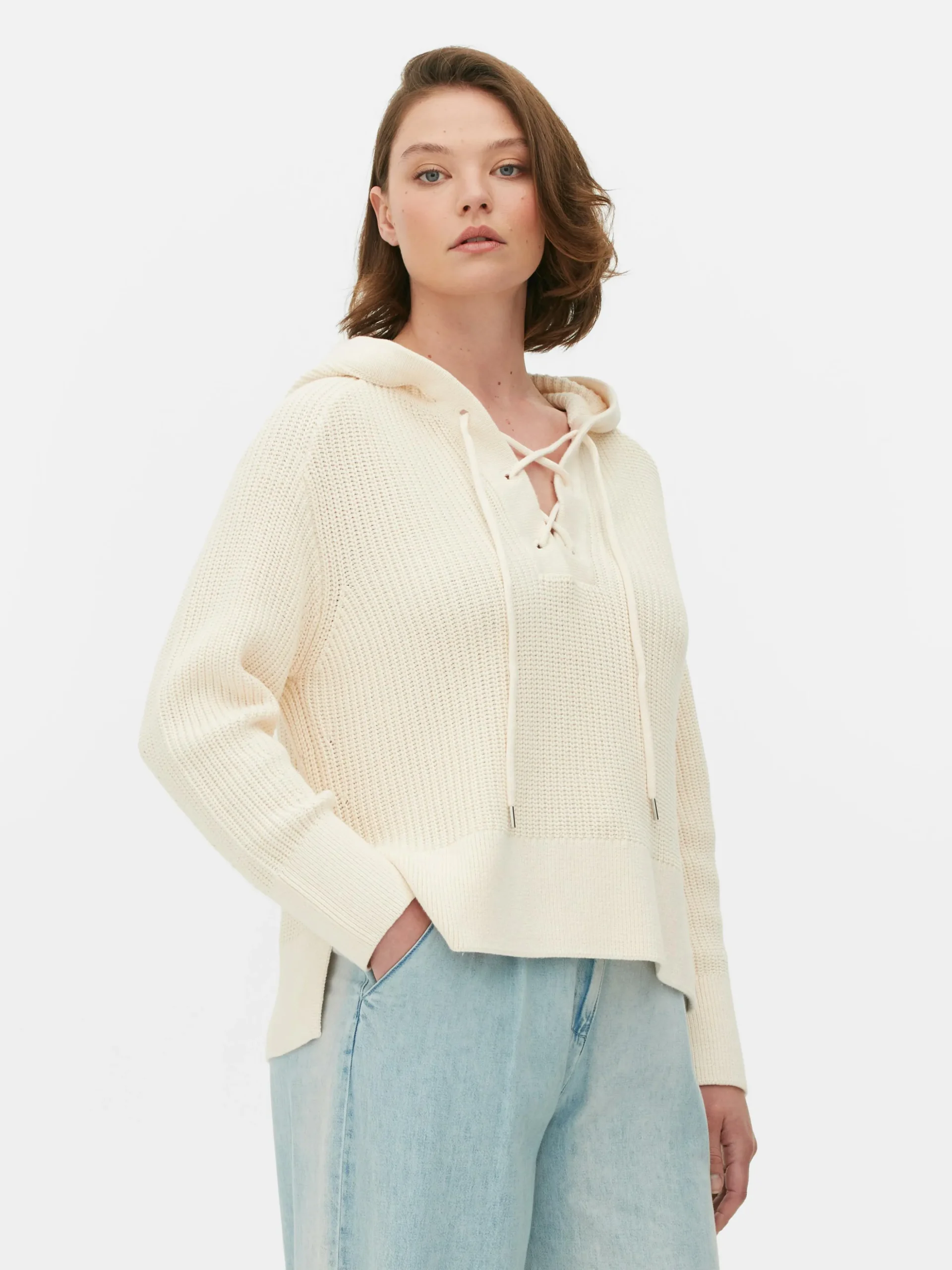 Camisola Capuz Ziguezague Frente