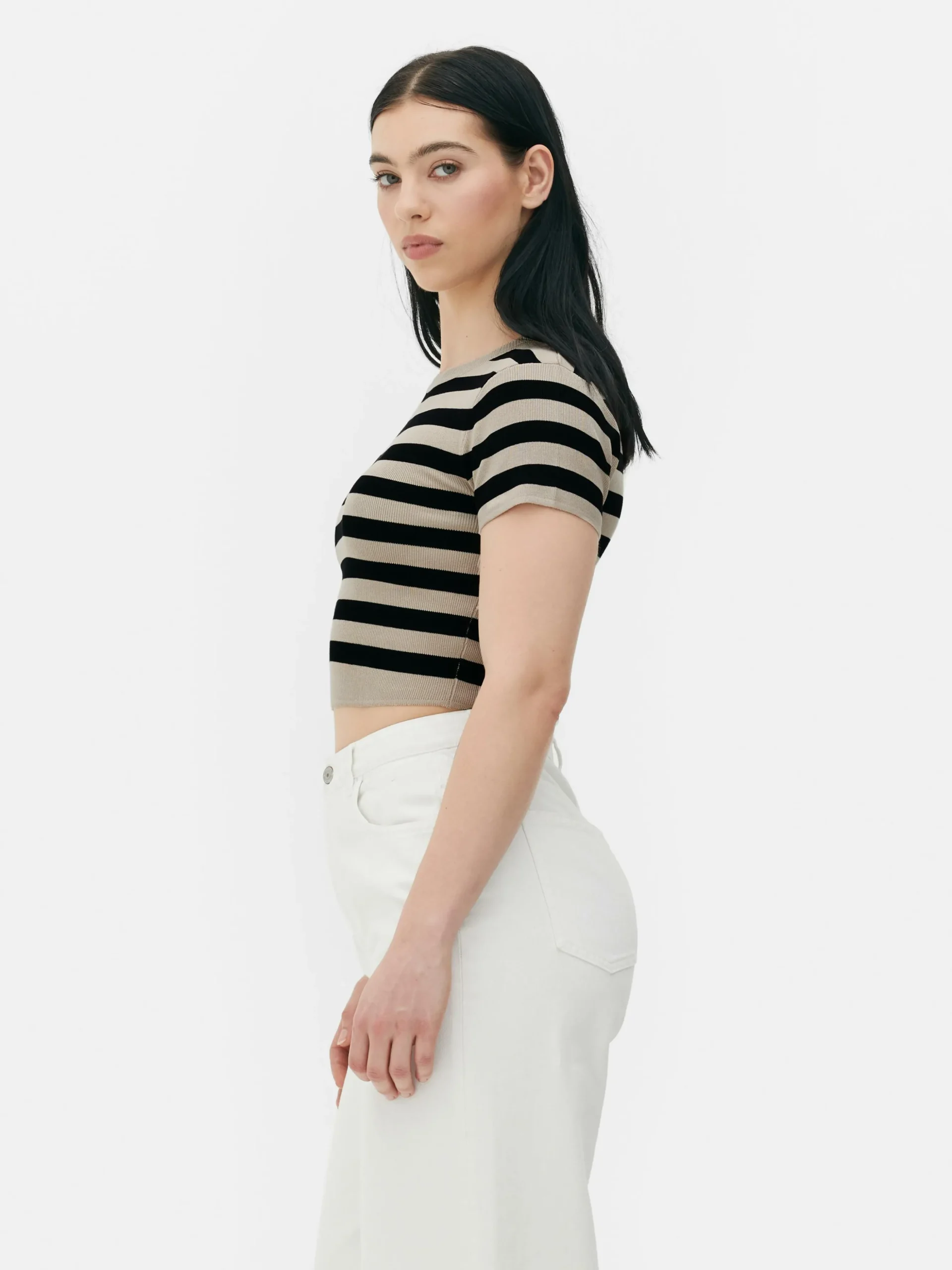 Camisola Curta Manga Curta