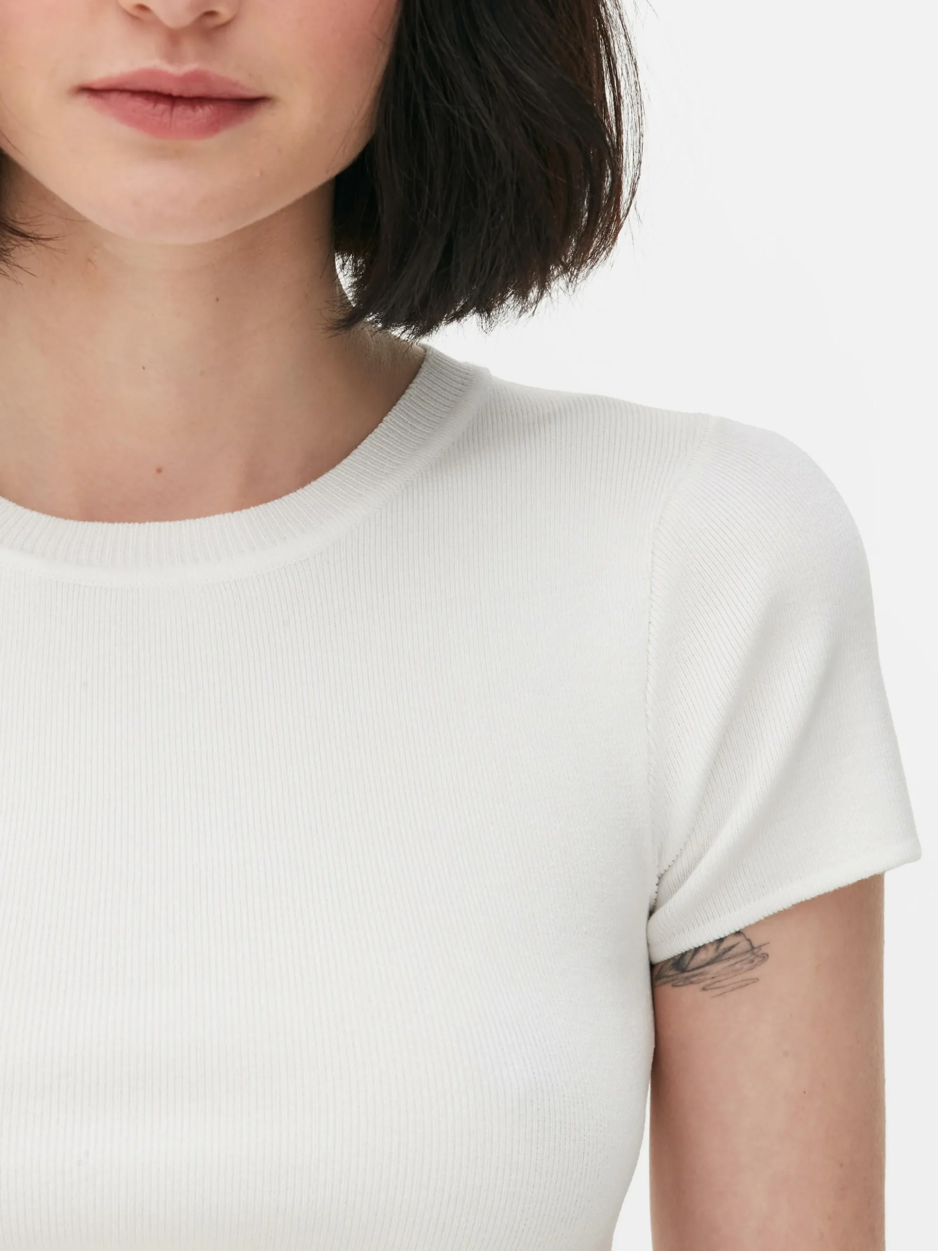 Camisola Curta Manga Curta