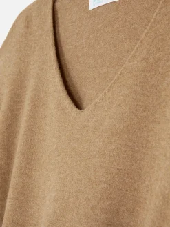 Camisola Decote V Malha Fina