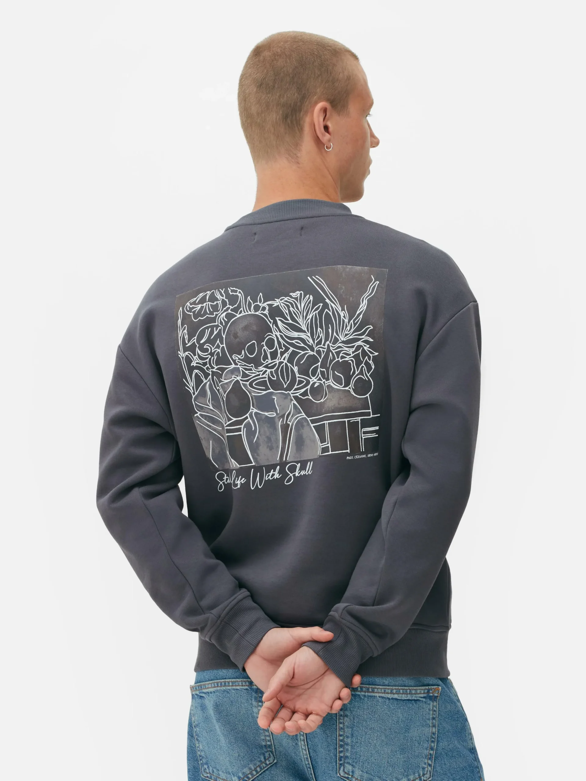 Camisola Estampado Cézanne Natureza Morta Caveira