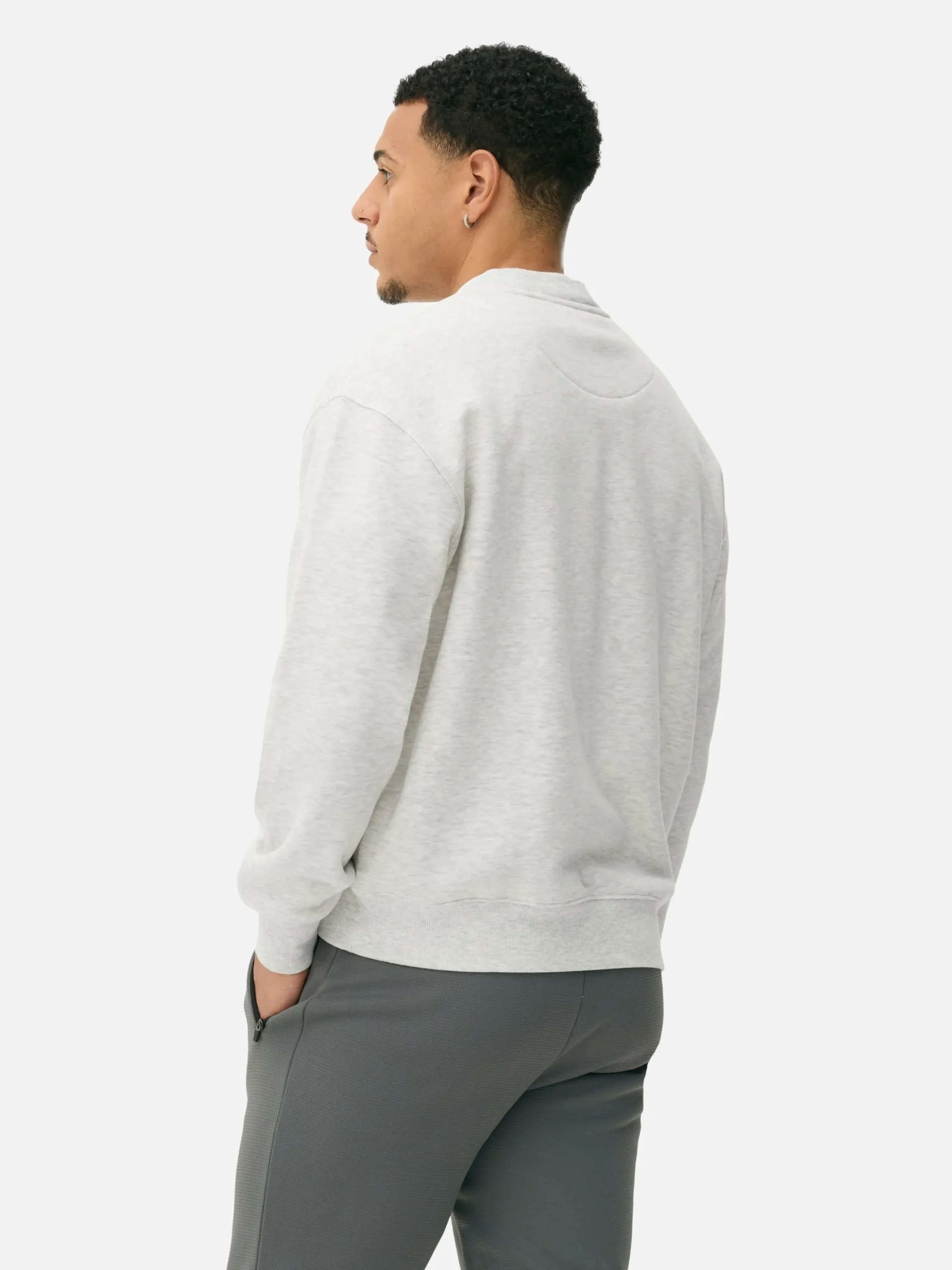 Camisola Gola Redonda Corte Grande