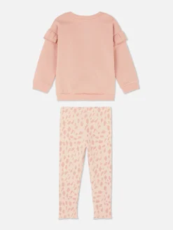 Camisola Gola Redonda/leggings Disney O Rei Leão 30.º Aniversário Nala