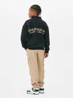 Camisola Gráfico Gola Funil