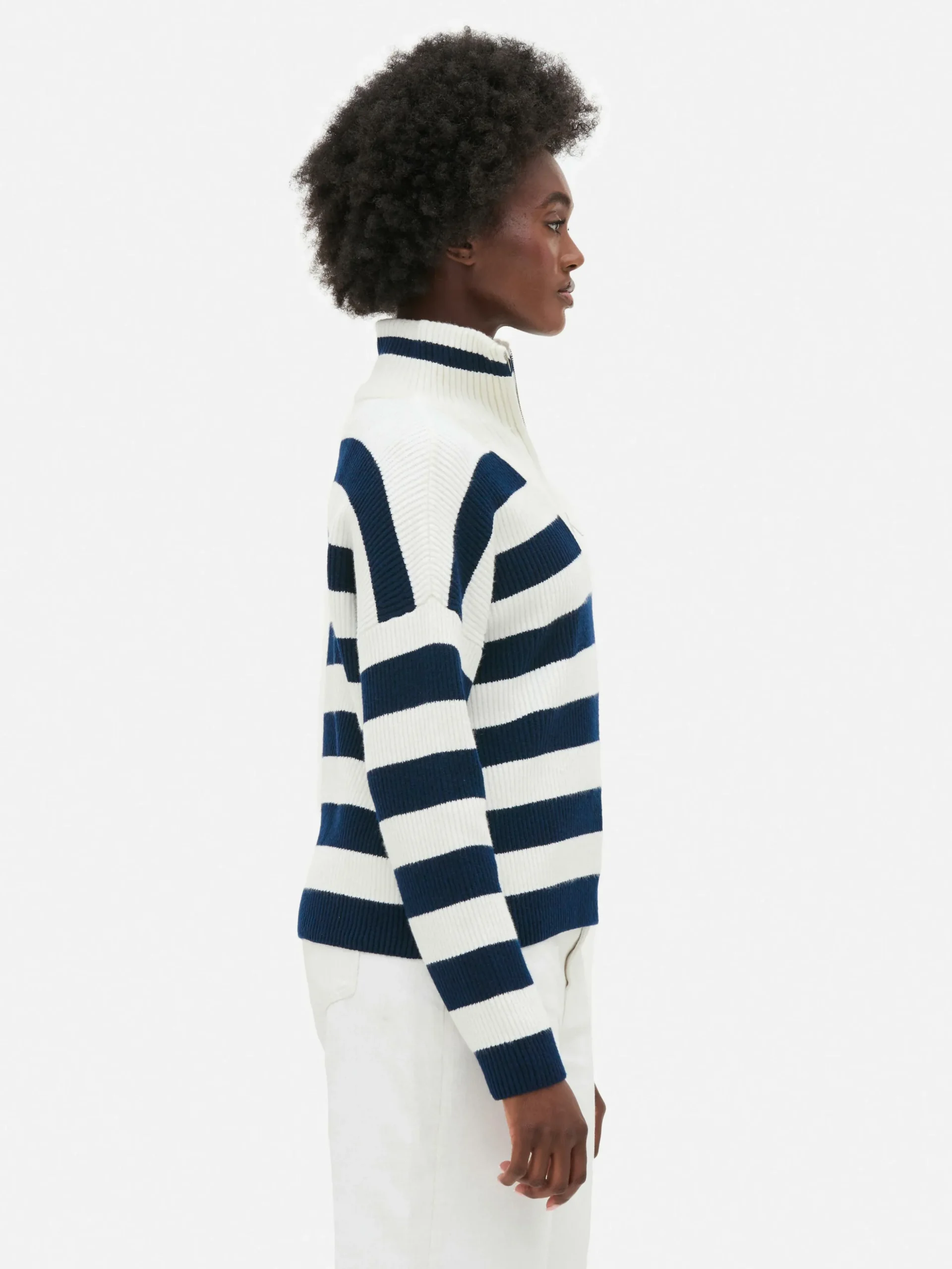 Camisola Malha 1/2 Fecho Correr