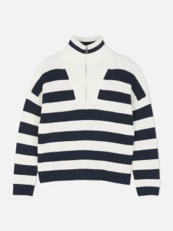 Camisola Malha 1/2 Fecho Correr