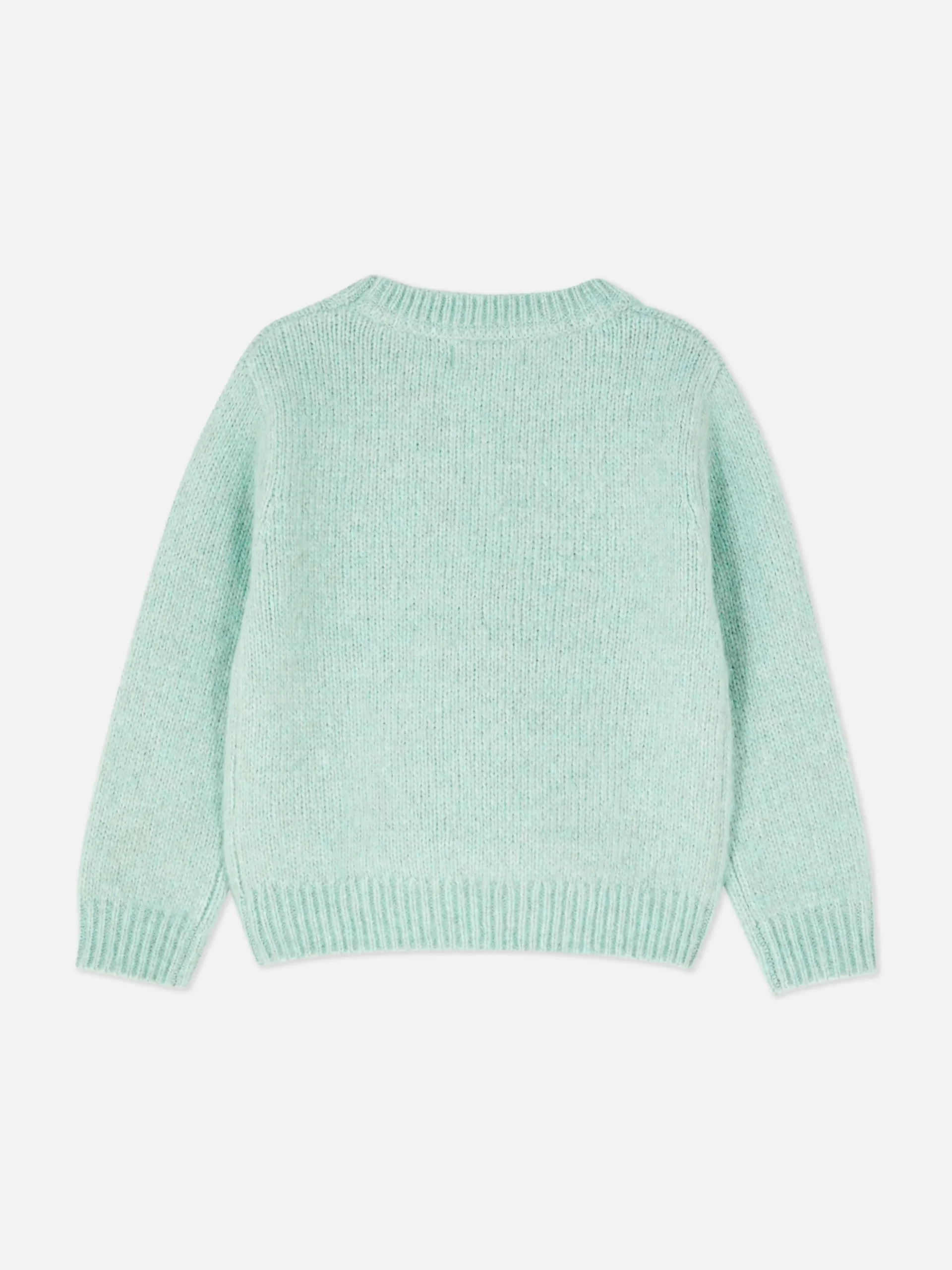 Camisola Malha Bordada Padrão Floral