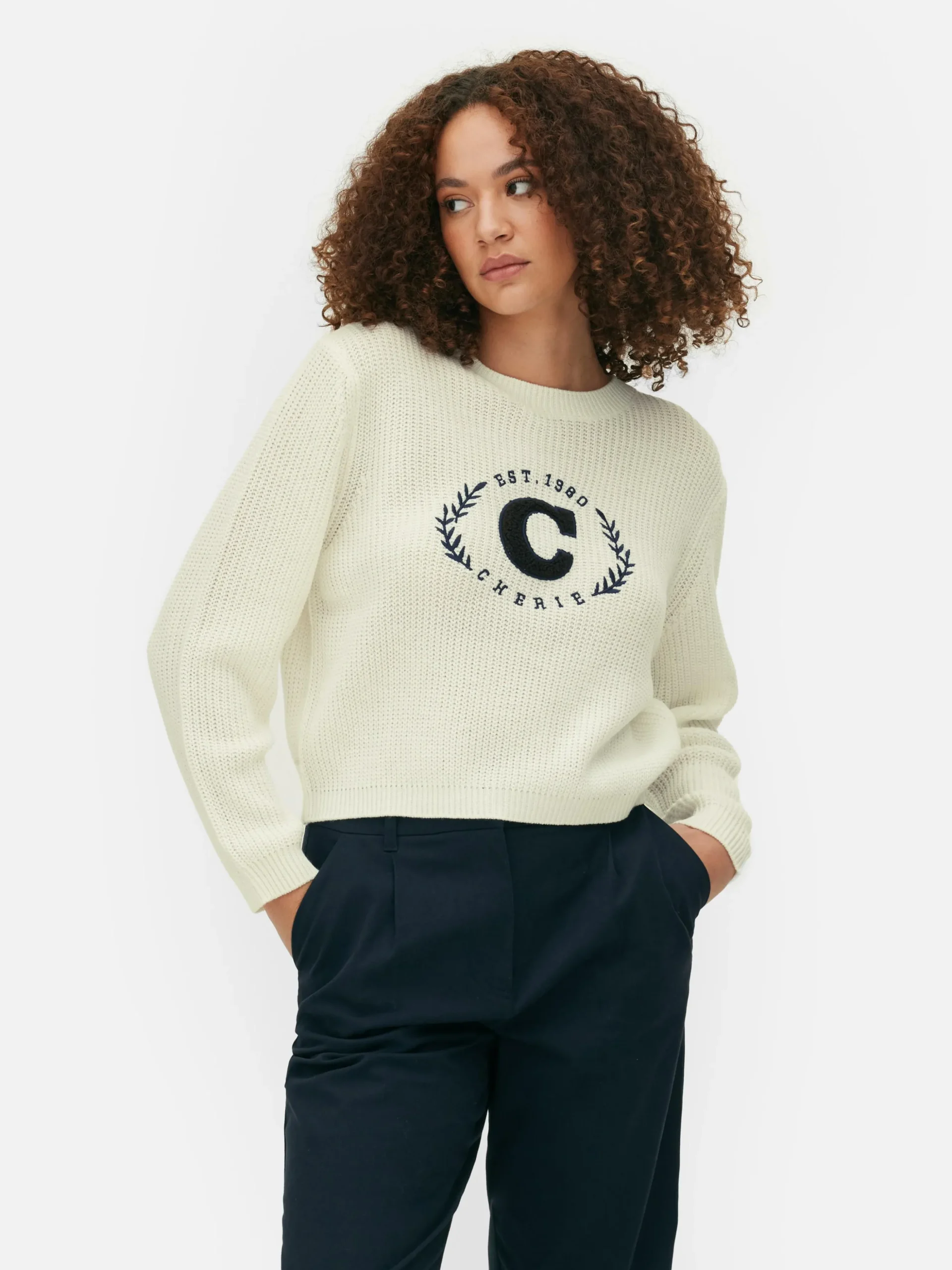 Camisola Malha Bordado