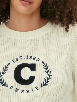 Camisola Malha Bordado