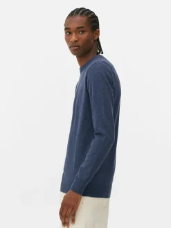 Camisola Malha Fina Gola Redonda