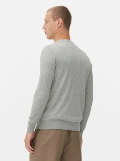 Camisola Malha Fina Gola Redonda