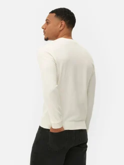 Camisola Malha Fina Gola Redonda