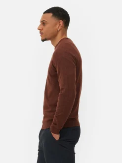 Camisola Malha Fina Gola Redonda