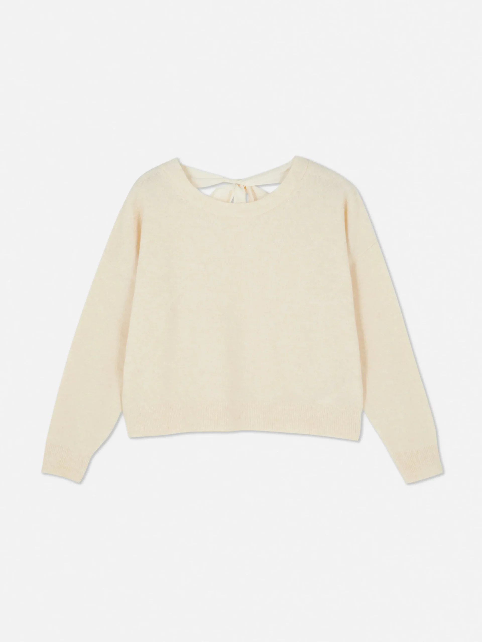 Camisola Malha Laço Costas