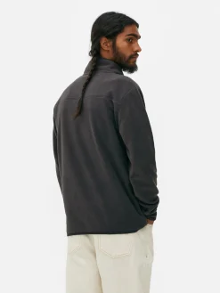 Camisola Malha Polar 1/2 Fecho Correr