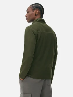 Camisola Malha Polar 1/2 Fecho Correr