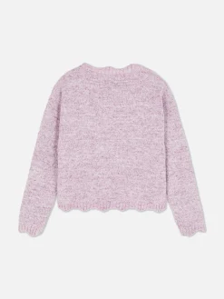 Camisola Malha Rebordo Recortado