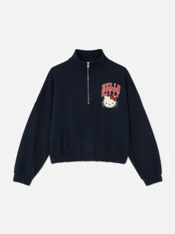 Camisola Meio Fecho Correr Hello Kitty