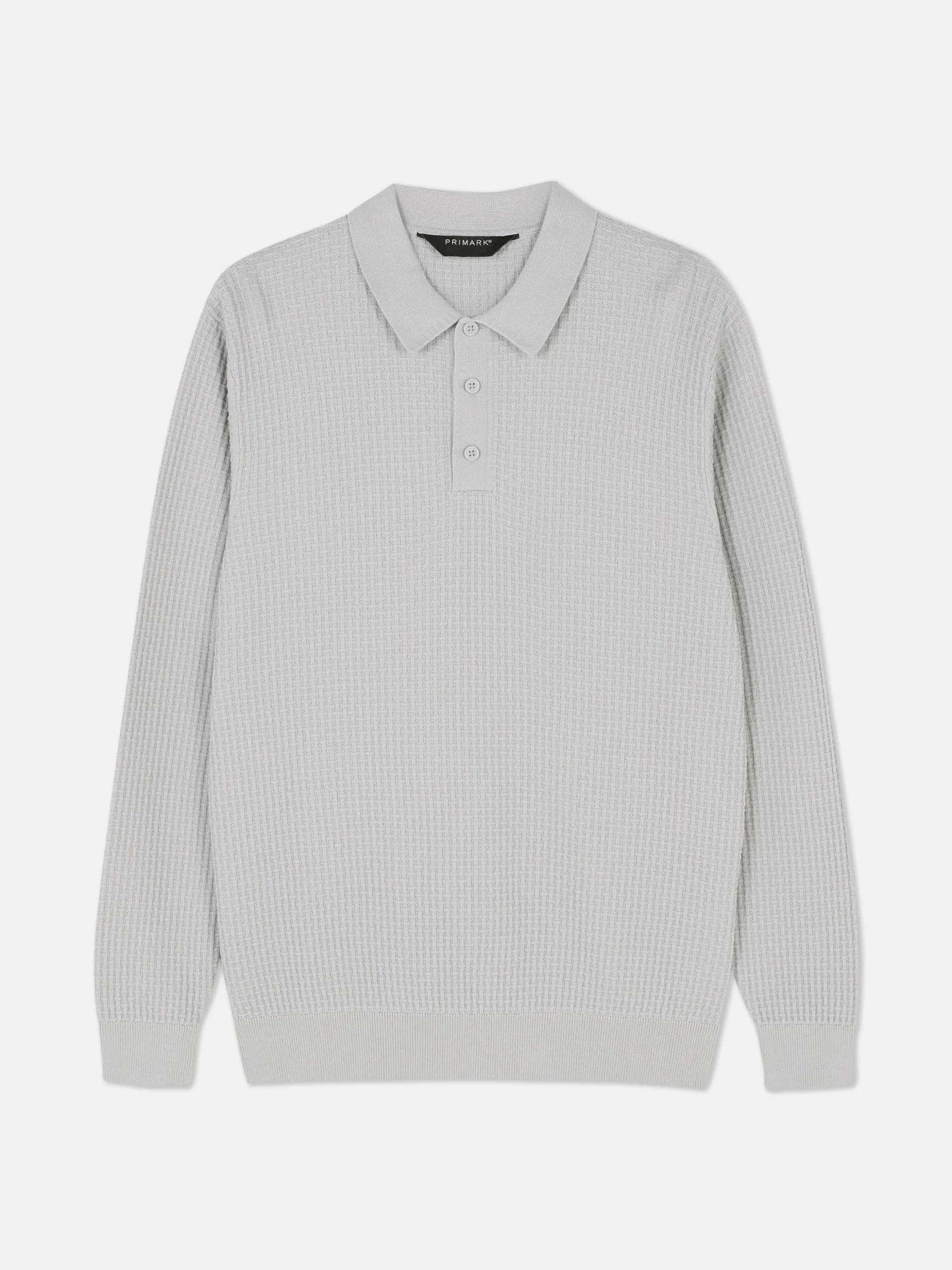 Camisola Polo Texturada