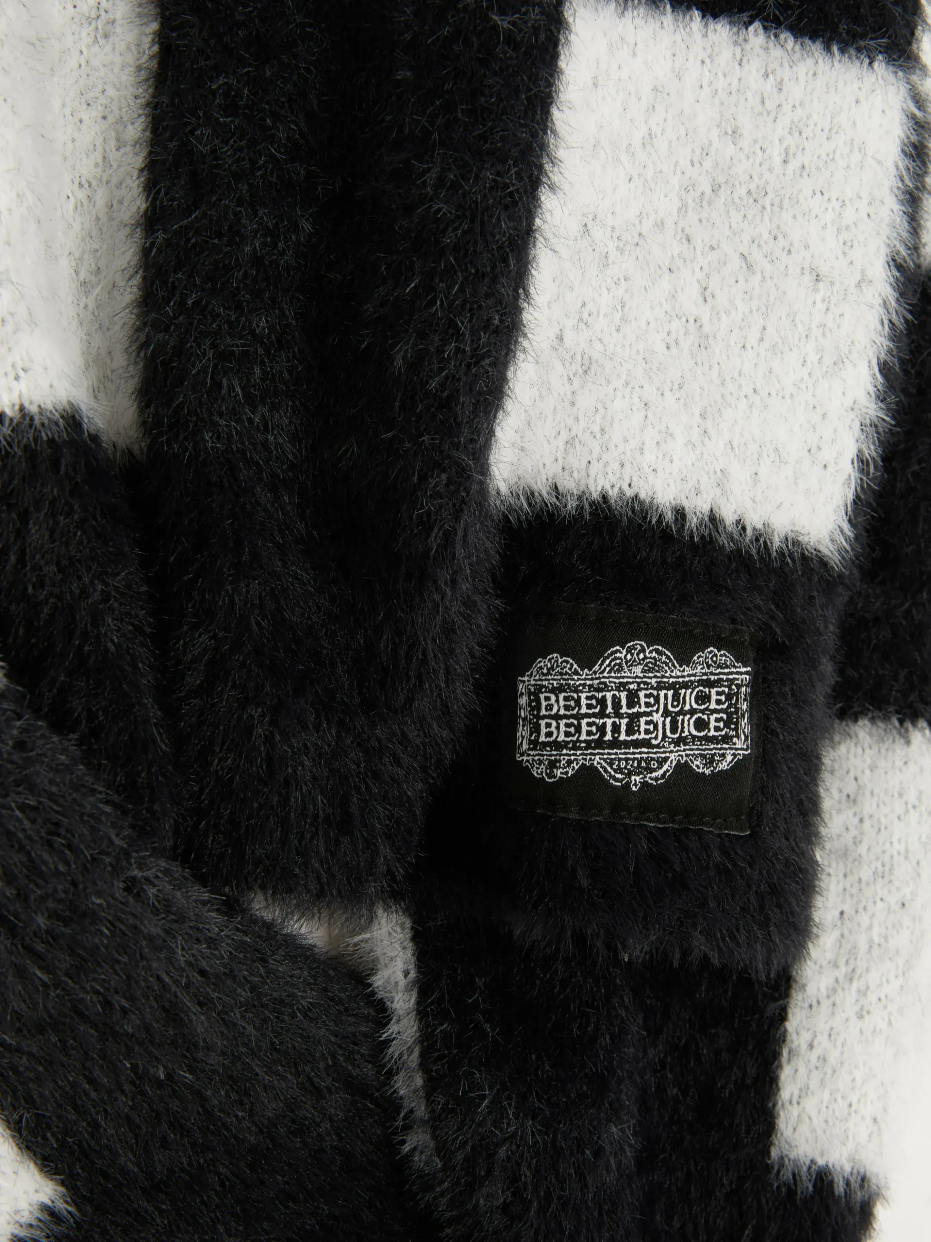 Camisola Xadrez Beetlejuice