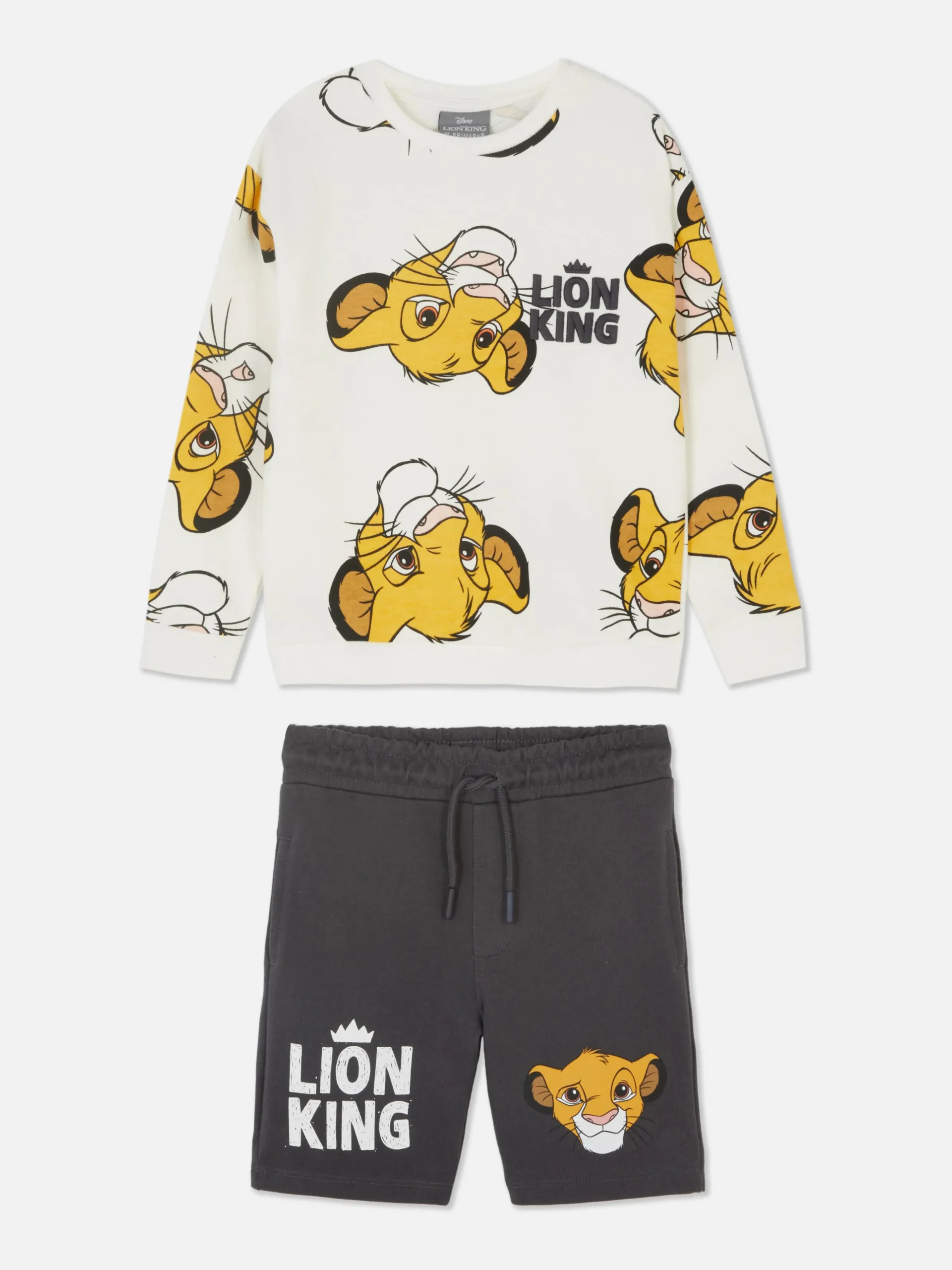 Camisola/calções Conj. Coordenado Disney The Lion King Simba