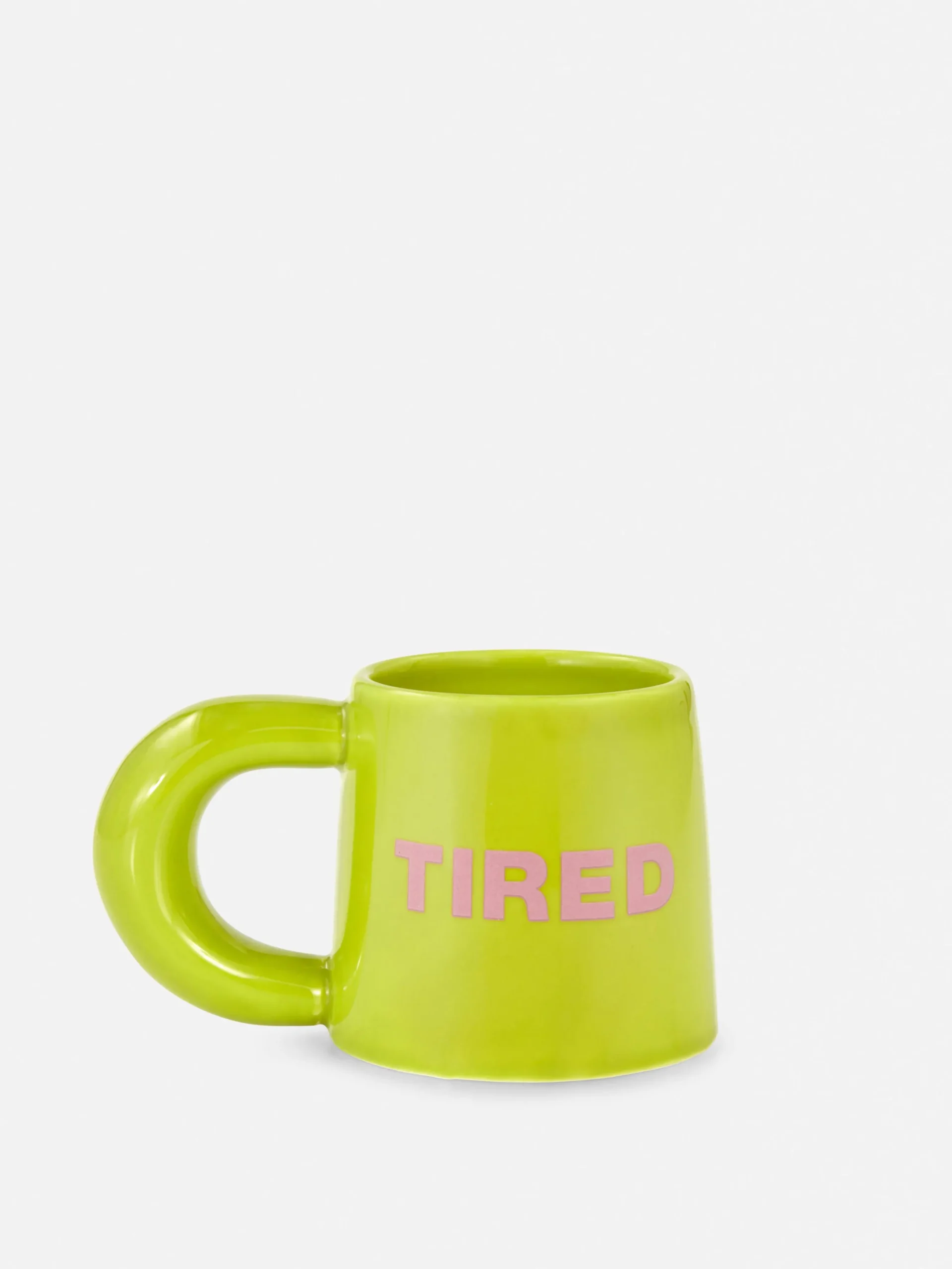 Caneca Slogan Tired