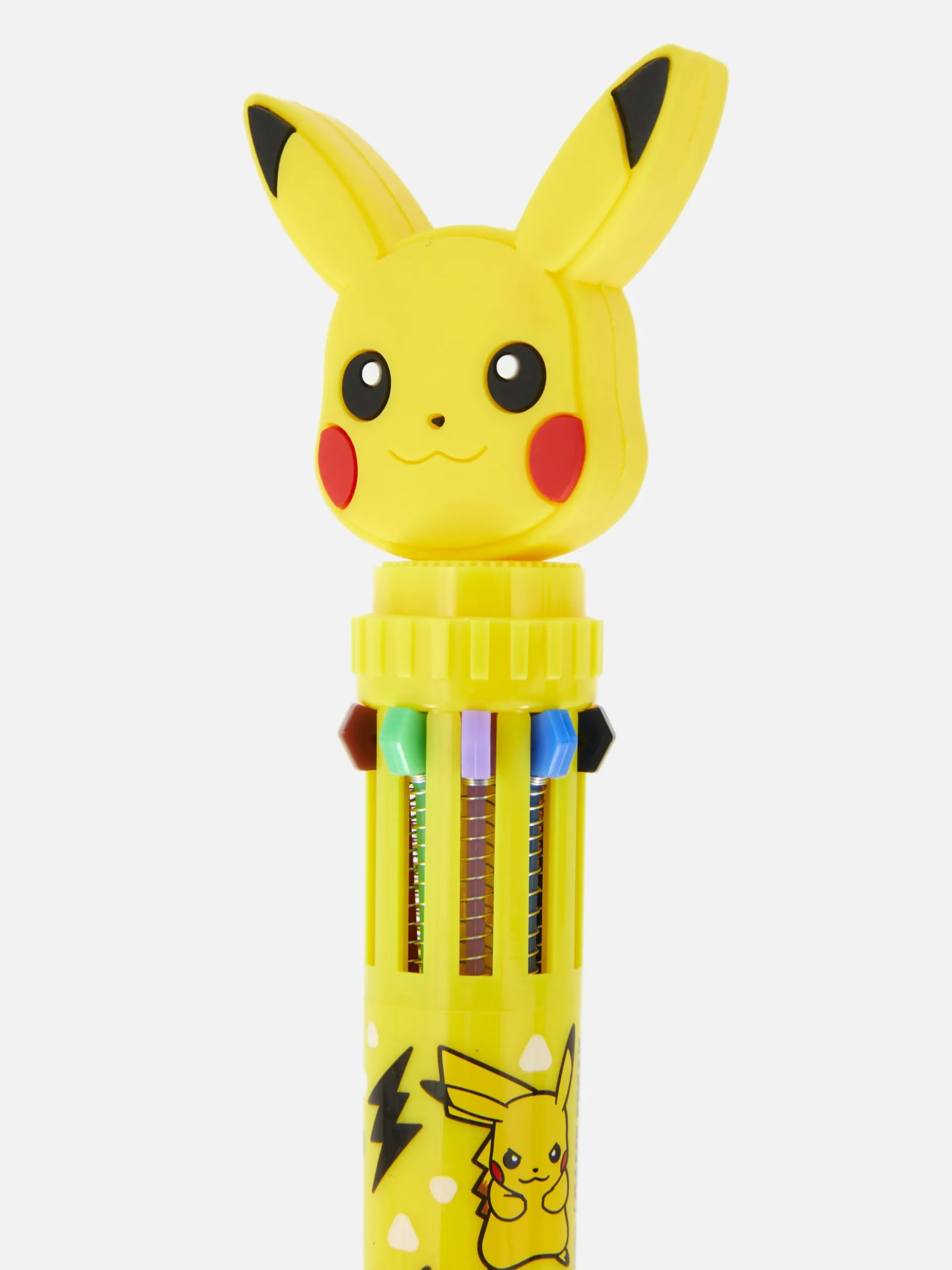 Caneta Dez Cores Pokémon Pikachu