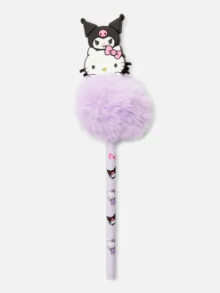 Caneta Pompom Hello Kitty/Kuromi