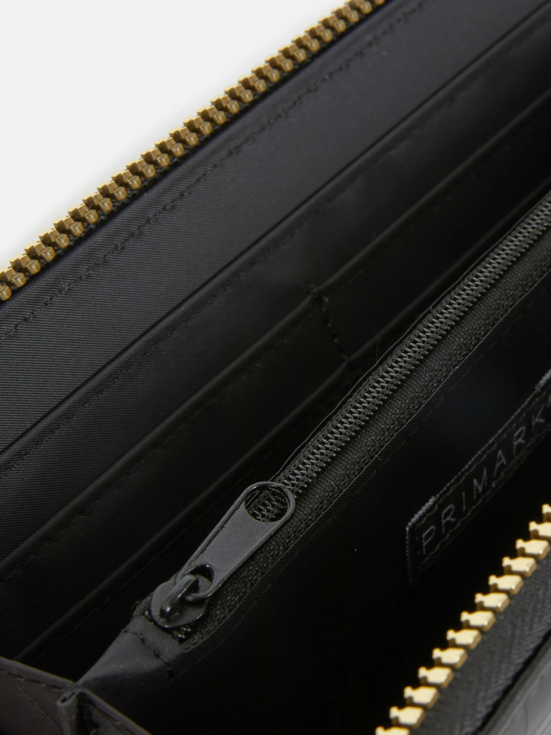 Carteira Fecho Correr Inicial Efeito Crocodilo