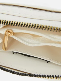 Carteira Fecho Imitação Crocodilo