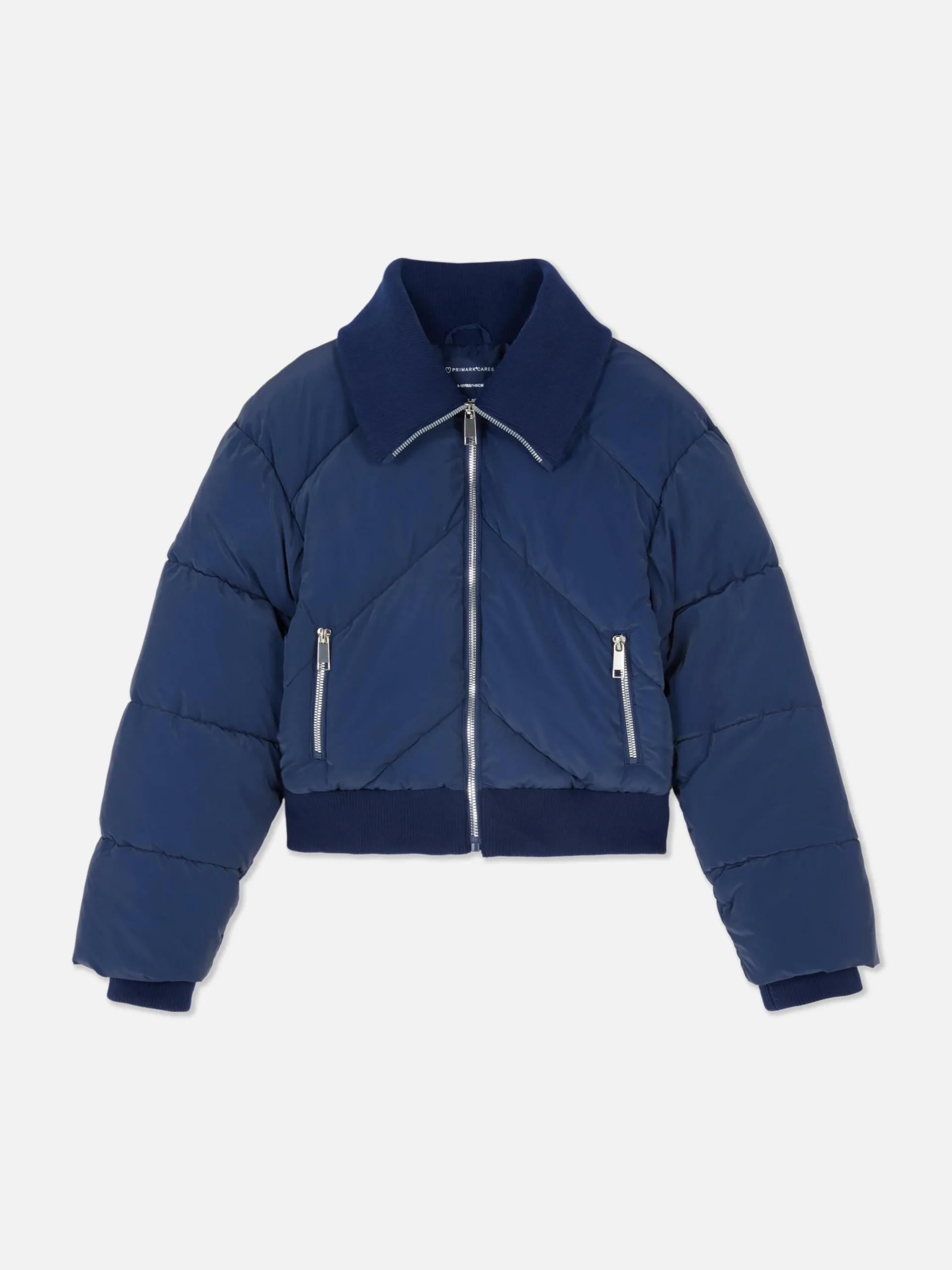 Casaco Acolchoado Colarinho