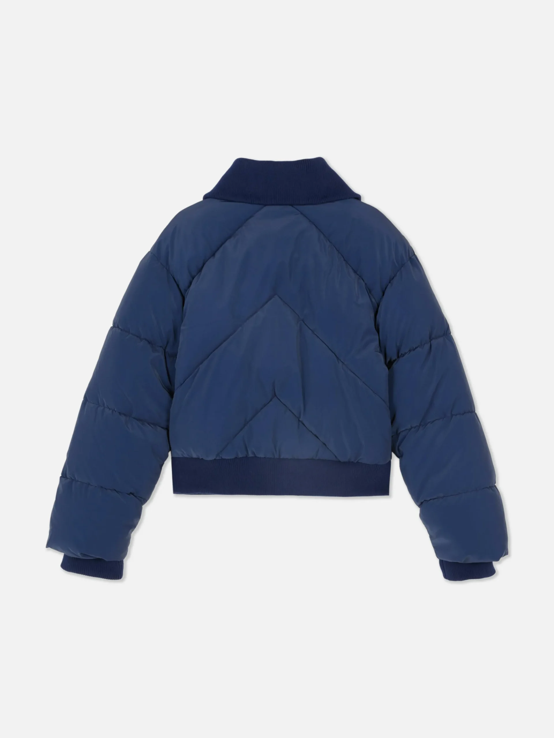 Casaco Acolchoado Colarinho