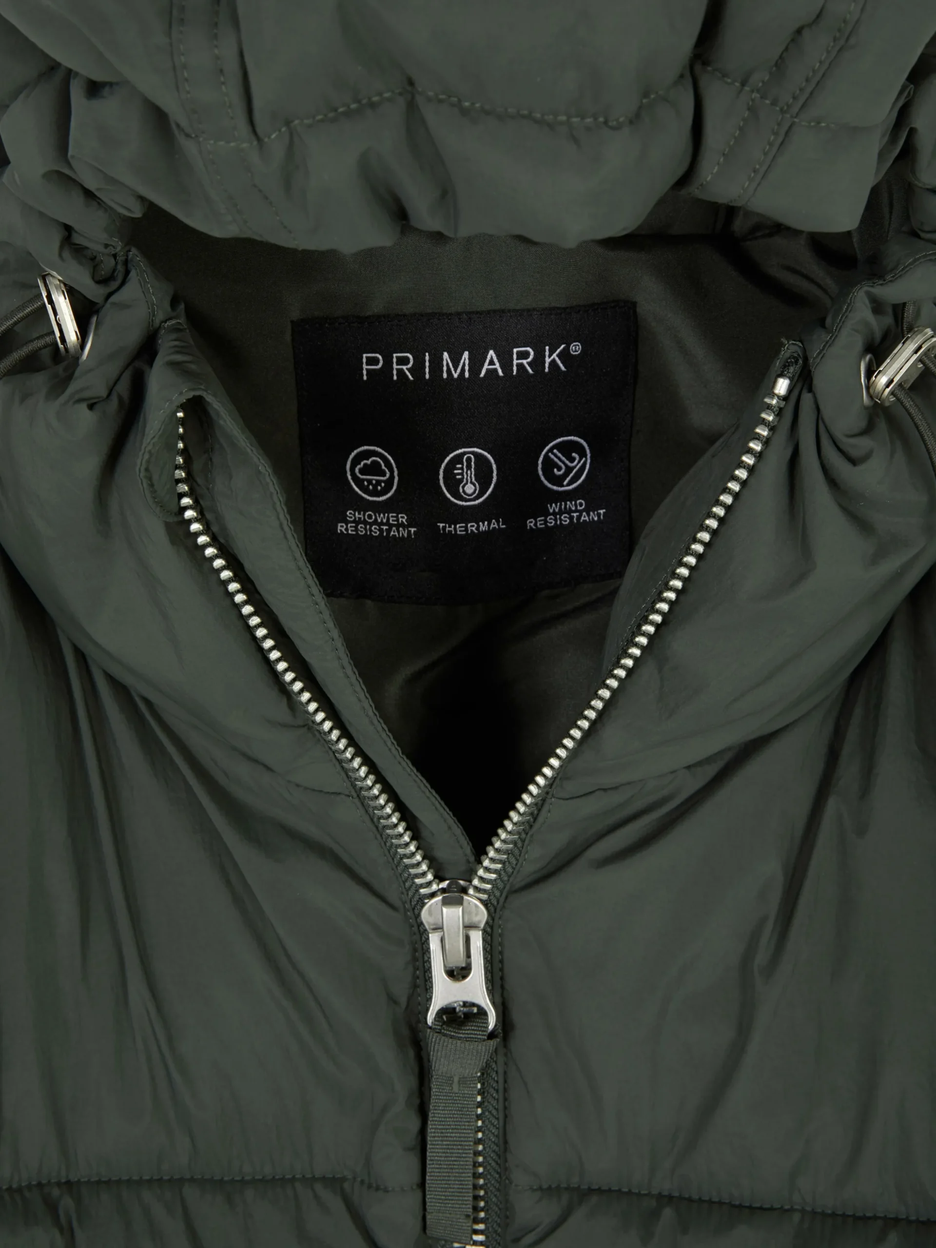 Casaco Acolchoado Fecho Correr Bidirecional