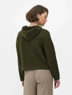 Casaco Bomber Capuz Malha