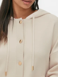 Casaco Bomber Capuz Malha