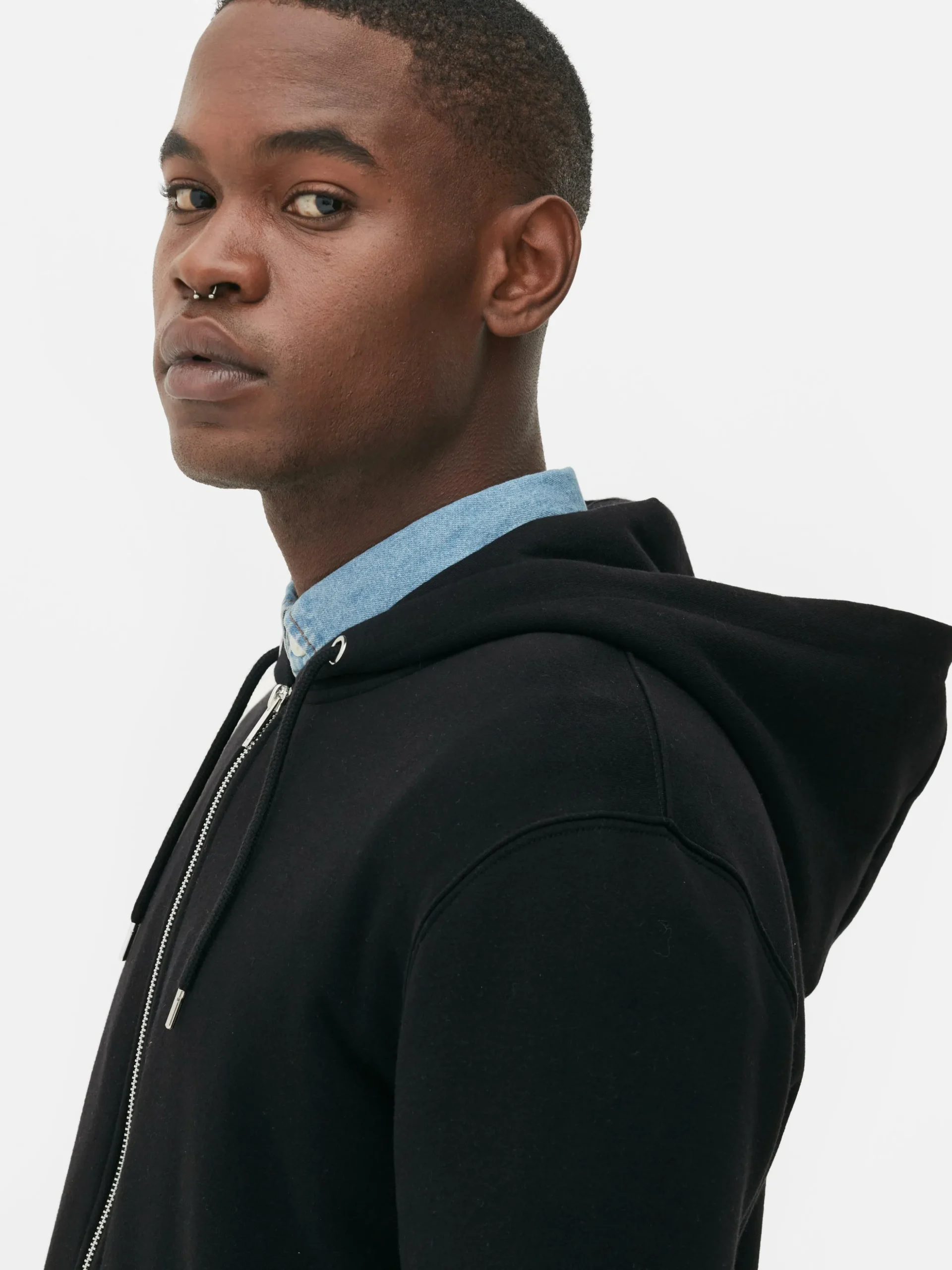 Casaco Capuz Fecho Correr Básico