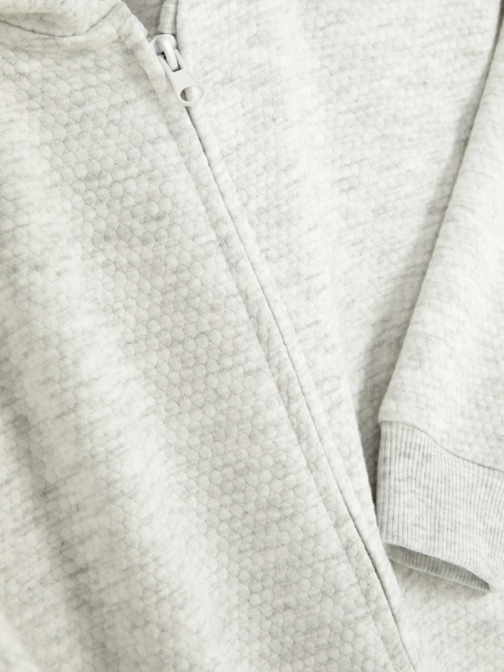 Casaco Capuz Fecho Texturado Rapaz