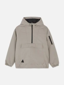 Casaco Corta-vento Meio-fecho Correr