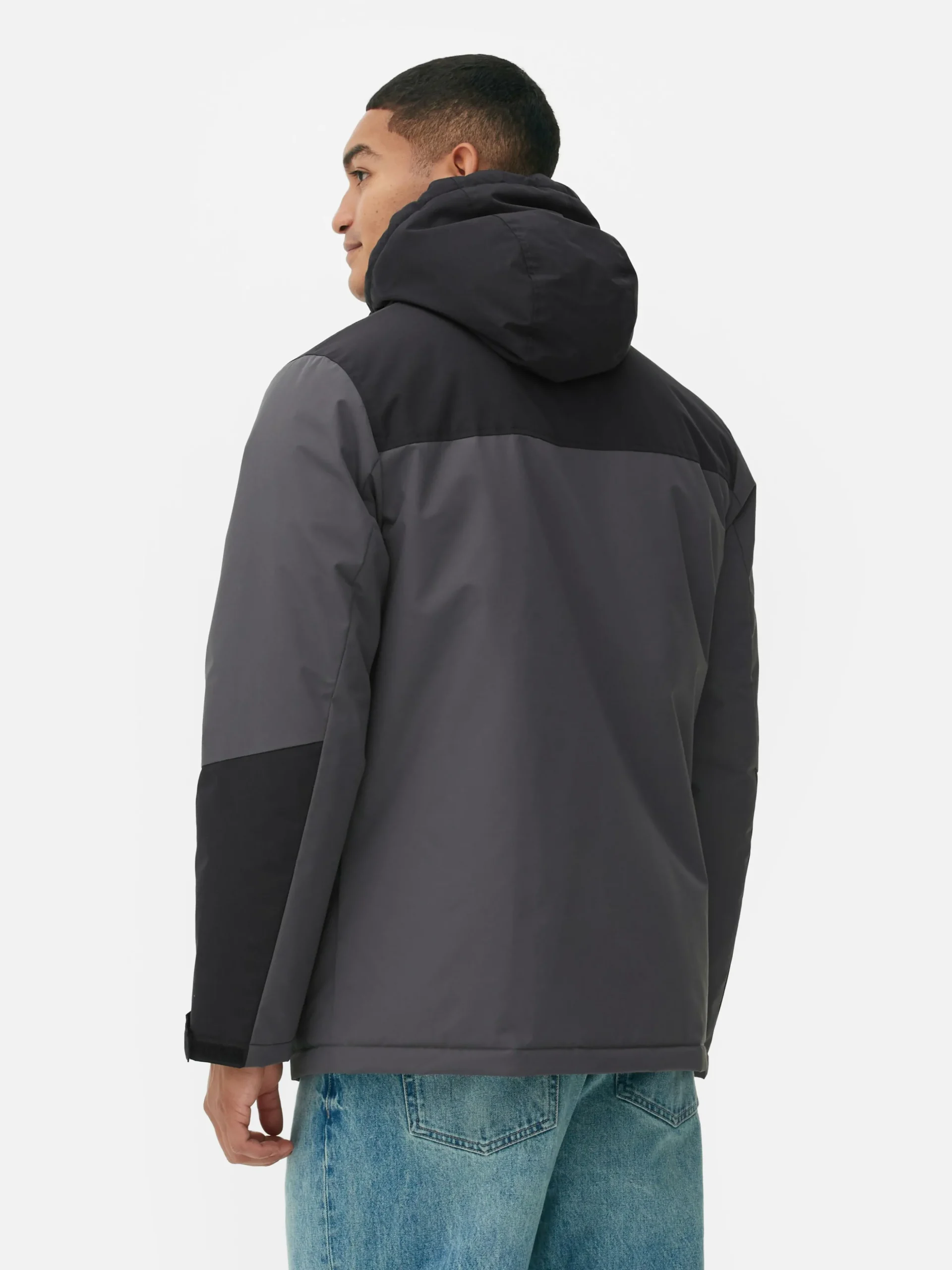 Casaco Curto Bloco Cor