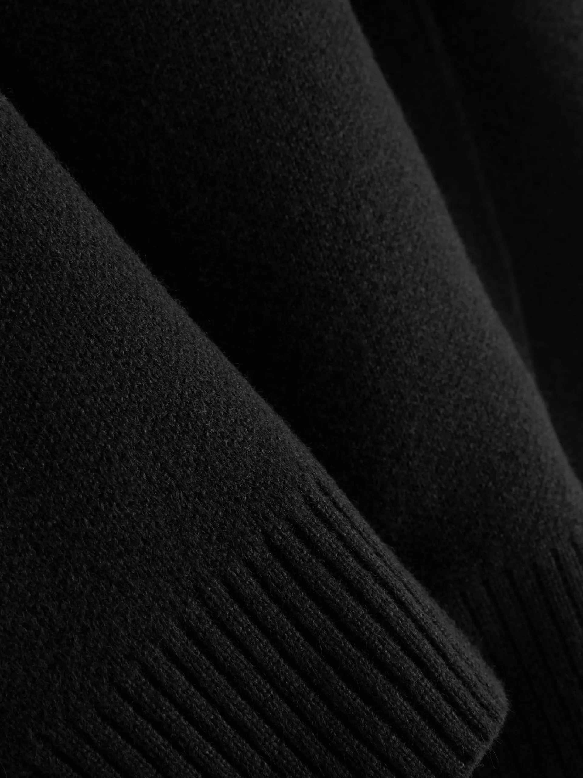 Casaco Malha Botões Colarinho