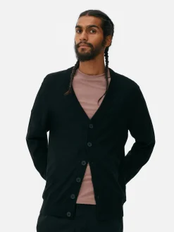 Casaco Malha Botões Grandes