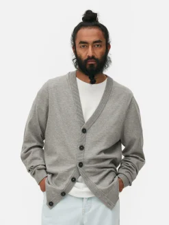 Casaco Malha Botões Grandes