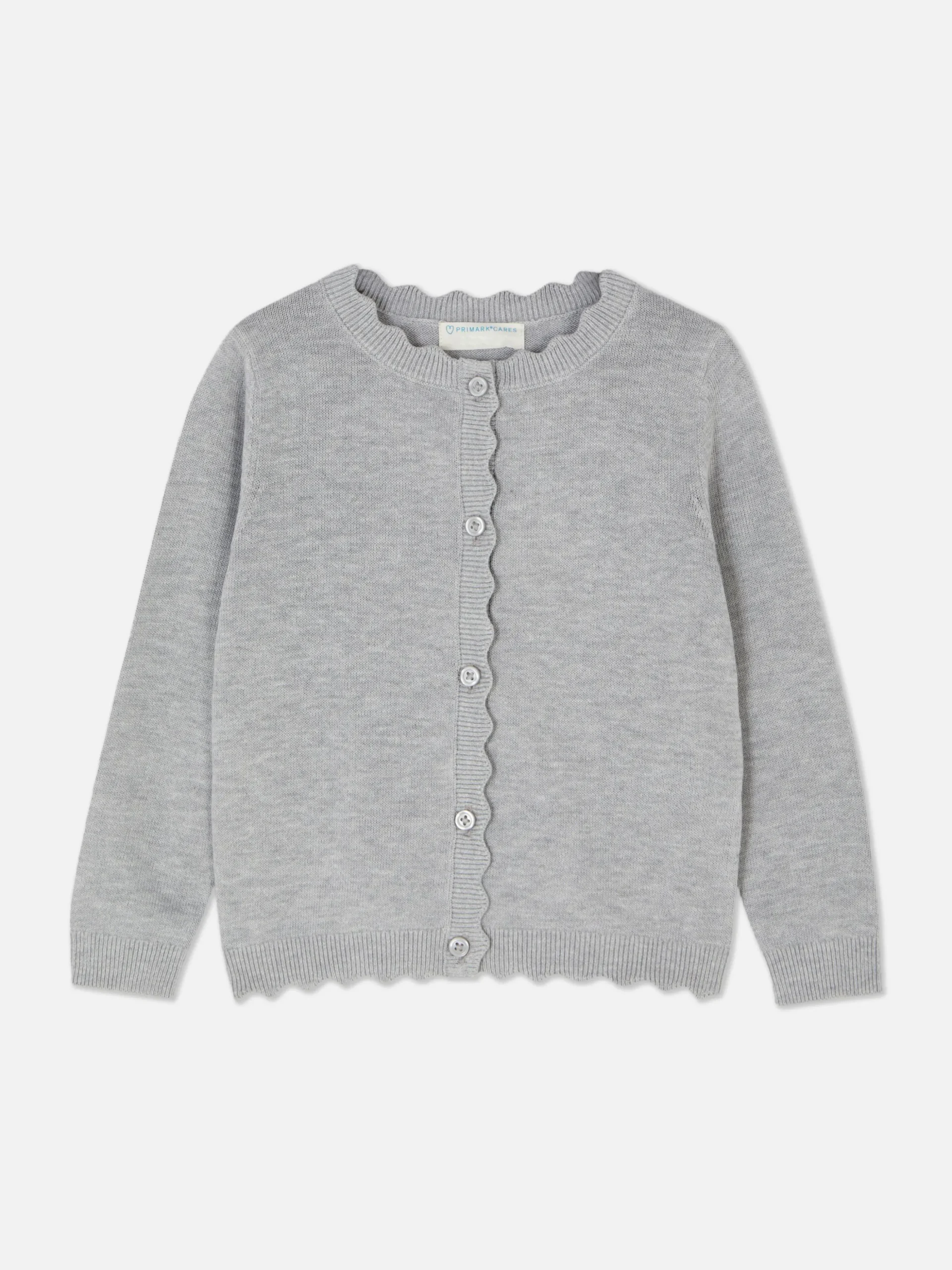 Casaco Malha Botões Recortes