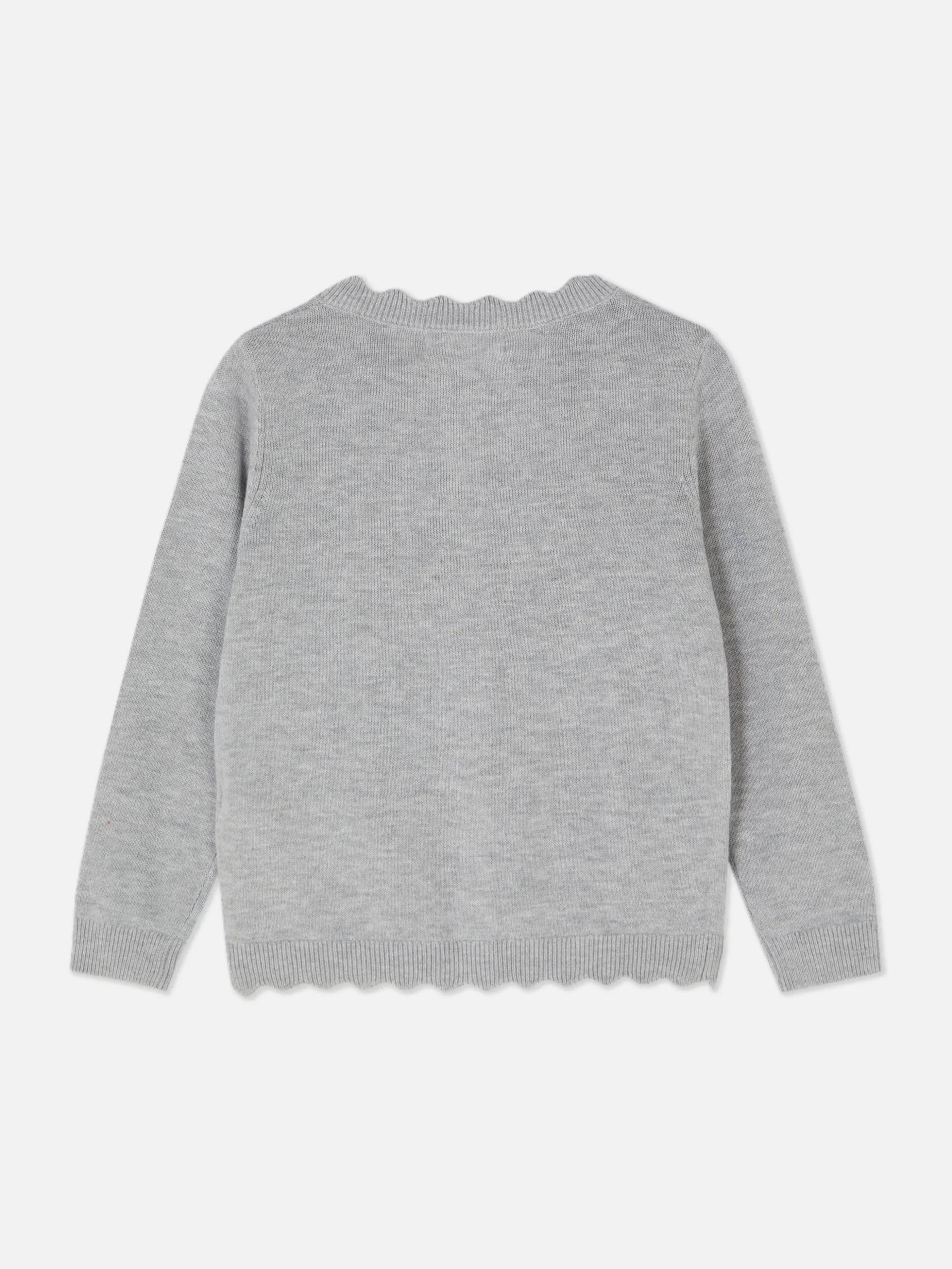 Casaco Malha Botões Recortes