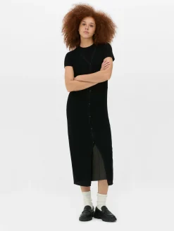 Casaco Malha Comprido S/ Mangas