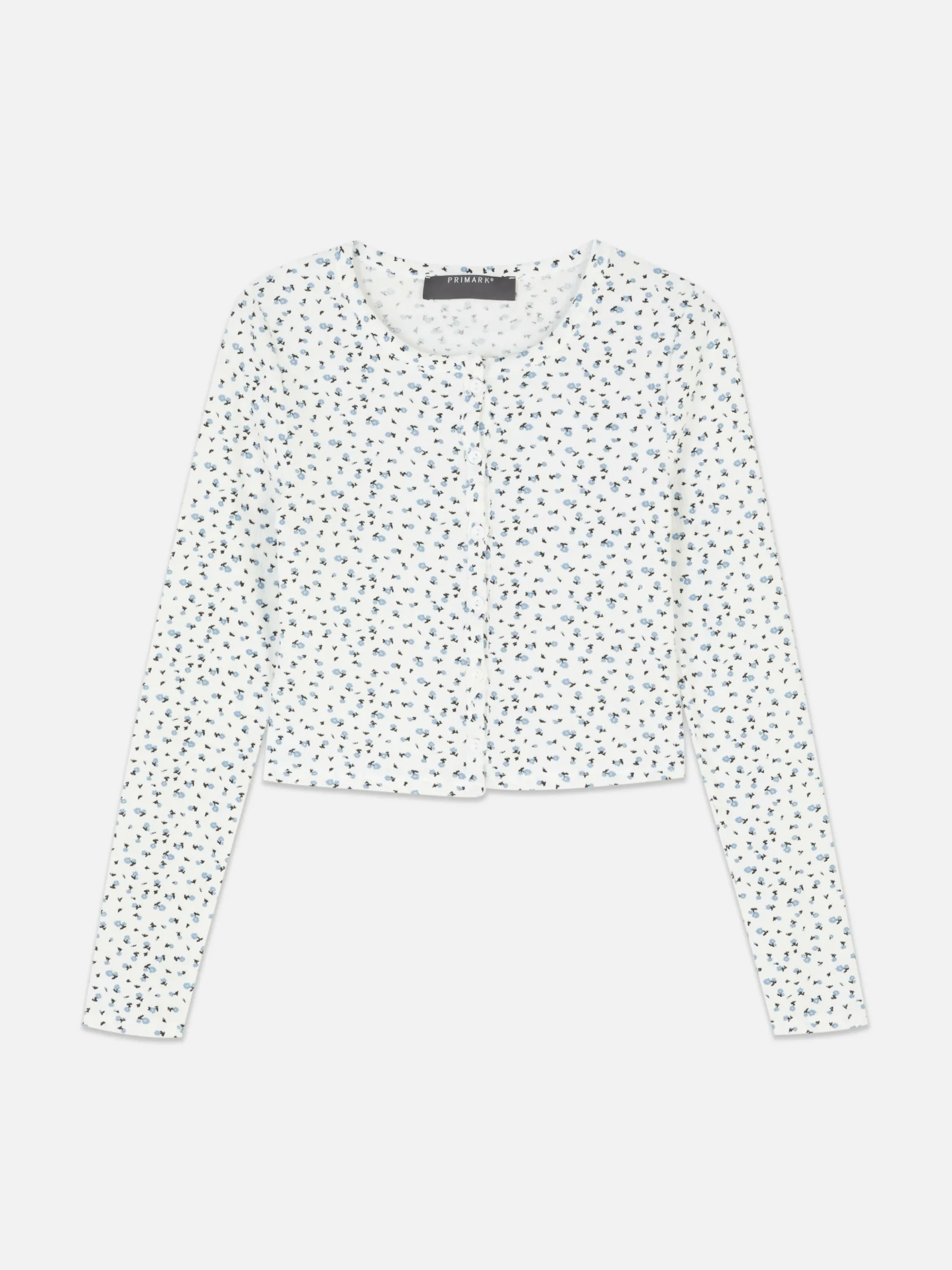 Casaco Malha Conj. Coordenadopadrão Floral Miudinho