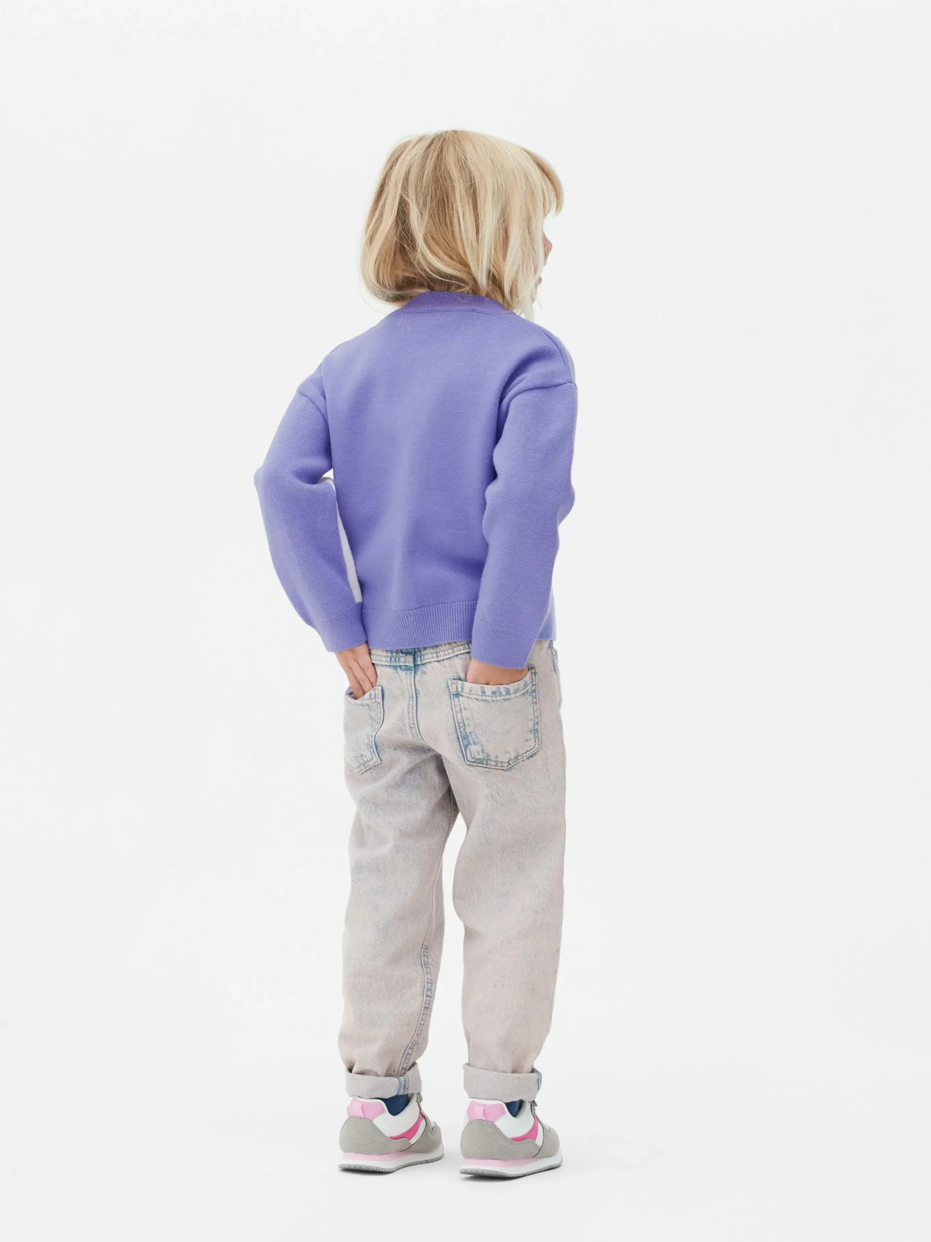 Casaco Malha Decote V Unicórnio